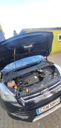 Ford Kuga cena 51900 przebieg: 165683, rok produkcji 2014 z Trzebinia małe 742